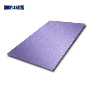 Chapa Metálica Decorativa Revestida Colorida em Aço Inoxidável Polido com Acabamento Cromado Ss304 Cor Champanhe - Product Image 1