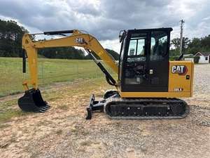Mini-excavatrice CAT305.5 d'occasion, mini-excavatrice sur chenilles d'occasion CAT305.5, bon prix et haute qualité à vendre - Product Image 5