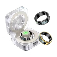 Anillo Inteligente Musulmán 2026, Monitor de Salud, Acero, Resistente al Agua 5ATM/IP68, Monitorización del Sueño, Monitor de Actividad Física, Frecuencia Cardíaca, Control por Aplicación, OEM