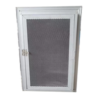 Système de ventilation moderne à grille anti-sable en maille filtrante, en aluminium anodisé, résistant aux intempéries, pour extérieur, taille personnalisable, longue