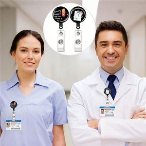 Cadeaux promotionnels personnalisés, accessoires infirmiers avec logo DIY, porte-badge en gros - Product Image 3