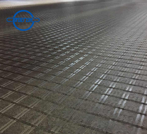 Cường độ cao hai trục sợi thủy tinh nhựa sợi dọc dệt kim <span class=keywords><strong>Polyester</strong></span> geogri Pet geogrid hai trục một trục <span class=keywords><strong>Polyester</strong></span> geogrid cho đường - Product Image 4