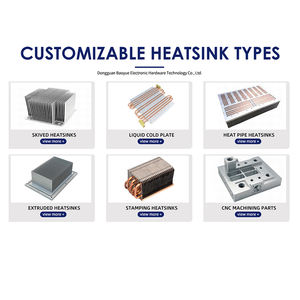 Desain kustom Stamping CNC Broached tembaga pipa panas lampu LED CPU GPU Heatsink sirip aluminium Stack layanan mesin - Product Image 5