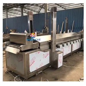 Industrial Cashew Nut Frying Machine Belt Fryer Machine With Large Output