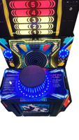 Elong Amusement Équipement Sportif Intérieur Arcade King Hammers Jeu de Boxe à Monnayeur 110/220V Prise EU pour un Joueur