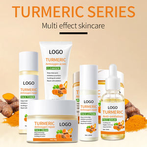 Private Label <b>Serum</b> Brightening Skincare Anti Acne Face Creamturmeric Skin Care Set - Product Image 2