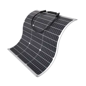 중국 도매 100w 150w 200w 유연한 태양 전지 패널 모노 태양 전지 패널 rv