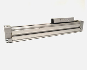Cilindro sin vástago DGC-K-25-100-PPV-A-GK, diámetro de 25 mm, carrera de 100 mm, acoplamiento magnético, para ensamblaje electrónico - Product Image 1