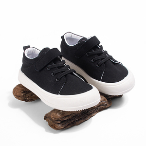 2025 New Kids <strong>Canvas</strong> Sneakers | Breathable &amp; Comfortable | Unisex Outdoor &amp; School <strong>Shoes</strong> | 2 Colors Black/White | Gift - Product Image 3