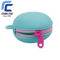 Petite pochette ronde en silicone doux et lisse pour écouteurs, pièces de monnaie, bijoux précieux, idéale comme mini pochette de rangement, utilisation quotidienne, facile à emporter en extérieur