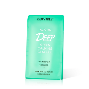 Dewytree Deep Green Calming Clay Gel 100Ml Pore Pack Masque facial pour tous types de peau - Product Image 2
