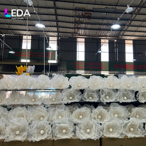 LEDA Large Handmade Artificial Giant Silk Flowers <b>Wedding</b> Centerpiece Stage <b>Decoration</b> <b>Ceiling</b> <b>Decoration</b> for <b>Wedding</b> Event - Product Image 3
