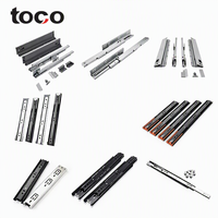 Toco Cuisine Bureau Slim Soft Cose Tiroir Glissière Plus d'espace de stockage