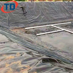 Membrane <span class=keywords><strong>de</strong></span> revêtement <span class=keywords><strong>de</strong></span> piscine, géomembranes en HDPE pour revêtement <span class=keywords><strong>de</strong></span> <span class=keywords><strong>bassin</strong></span> circulaire pour poissons, 45 mil 60 mil, géomembrane imperméable, fermes d'algues - Product Image 2