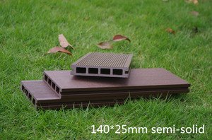 <span class=keywords><strong>Wpc</strong></span> Gỗ Nhựa Composite Decking Ban Gỗ Kết Cấu Sàn Gỗ Giá Rẻ Nhân Tạo Gỗ <span class=keywords><strong>Wpc</strong></span> Decking Vườn Hàng Rào Hollow Deck - Product Image 5