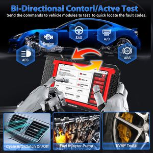 Kingbolen K7 BT Bi-directional xe OBD2 Scanner cập nhật miễn phí ECU mã hóa công cụ quét với fca autoauth - Product Image 3
