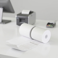 Rouleaux de papier thermique pour caisse enregistreuse industrielle Gold East sans BPA, 80*80mm, écologiques, sensibles à la chaleur, pour imprimantes POS et ATM