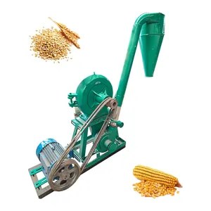 Factory Supply Millet Home Grain Milling Machine Maize Grinding Hammer Mill Grain Grinder Mill Machine Manufactured In China