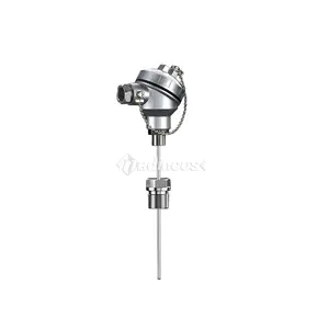 MTS200:Industrial 304SS,316SS,310SS,GH3039,Inconel Alloy 600 Thermocouple/PT100 Temperature Sensor Probe with Various Size Probe