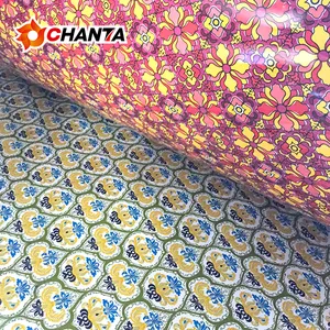 Chanta Gekleurde 16Mm Wit Melamine Board Papier Polyester Meubels Multiplex In Arabische Bloem Patroon