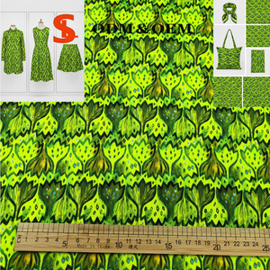 Tissu en coton pour vêtements, tissu en coton <span class=keywords><strong>imprimé</strong></span>, tissu popeline tissé biologique peigné, robes, jupes et chemises personnalisées pour enfants et filles - Product Image 1