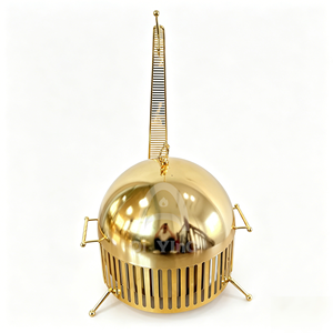 QY Ensemble de service de luxe rond 8L doré en acier inoxydable 201, chauffe-plat à alcool pour buffet, idéal pour hôtels et mariages - Product Image 2