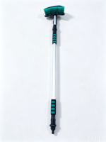 Grattoirs à glace pour pare-brise de voiture et brosse à neige extensible avec poignée en mousse et rotation à 360° °   Tête de brosse pivotante pour voiture, camion et SUV