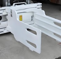 Pinza para Pacas de Gran Tonelaje, Capacidad de 3000 kg, Grosor del Brazo de 35 mm, Adecuada para Pacas de Papel Reciclado en Puertos y Pacas Grandes de Algodón