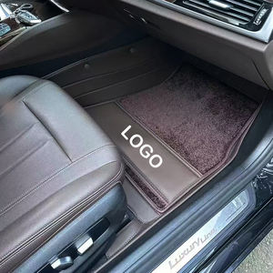 Alfombrillas de Piel Napa con Diseño de Diamantes GANE, Juego Completo con Patrón a Cuadros para el <span class=keywords><strong>Interior</strong></span> del Automóvil, para Acura MDX F150 - Product Image 6