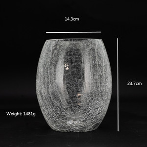 Lala — <span class=keywords><strong>vase</strong></span> en cristal <span class=keywords><strong>gravé</strong></span> pour <span class=keywords><strong>mariage</strong></span>, décoration, 5 pièces - Product Image 3