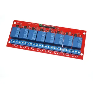 Okystar OEM/ODM 8 channel Relay module with optocoupler Output 5V Relay Module