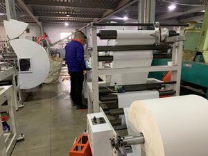 Hoàn Toàn Tự Động Bakery Thực Phẩm Sử Dụng Quảng Trường Dưới Cùng Giấy Bag Making Machine Kraft Paper Bags Making Machine - Product Image 3