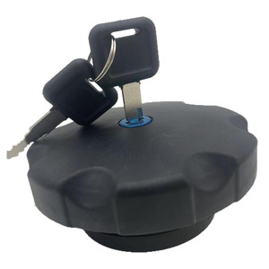Verrou de bouchon de réservoir de carburant Volvo 25378014 en plastique avec clé pour camions de moyenne et lourde capacité - Product Image 1
