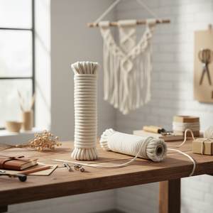 CASAMAX WL AL-5903-10 Corda in Cotone Resistente e Morbida - Diametro 6MM, Lunghezza 10 Metri - Per Varie Applicazioni - Modello - Product Image 3