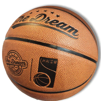 Fournisseur de basket-ball laminé intérieur extérieur en cuir PU pour l'entraînement et le match