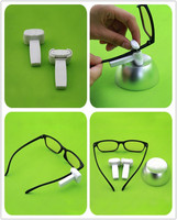Etiqueta de Seguridad Antirrobo para Gafas de Sol, Etiqueta Óptica para Tiendas, O006 RF 8.2MHz AM Eas Supplier Eye Ware