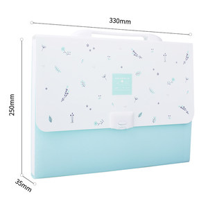 แฟ้มเอกสาร A4 แบบมีช่องจัดเก็บ 13 ช่อง ดีไซน์ล็อคแบบสแนปล็อคที่ปลอดภัย - Product Image 4