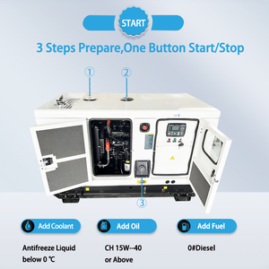 Hot bán AC ba giai đoạn 400V 230V tiếng ồn thấp tự động hóa loại 20 KW 25 KVA im lặng Máy phát điện diesel với 4 Xi Lanh Ricardo động cơ - Product Image 5