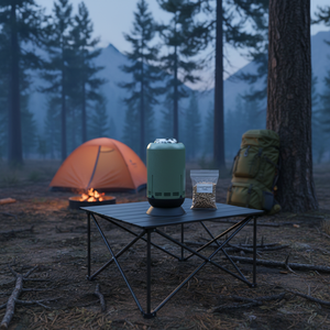 <span class=keywords><strong>Brasero</strong></span> de <span class=keywords><strong>Mesa</strong></span> Moderno de Acero Inoxidable para Exteriores, Camping, Patio, sin Humo, para Leña o Pellets - Product Image 4