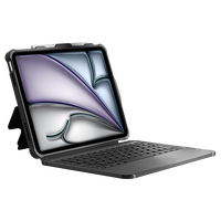 Étui robuste pour clavier USB-C pour iPad A16 avec pavé tactile multi-touch, support pour stylet, protection anti-chute pour l'école et le travail OEM/ODM