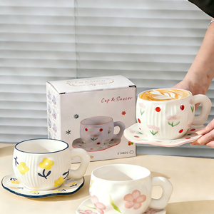 Taza de Cerámica para Uso Doméstico, Oficina y Desayuno, con un Diseño de Alta Calidad - Product Image 4