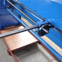 Ciseaux manuels Q01-0.8x2500 de guillotine, cisailles de tôle pour l'acier, l'aluminium et le cuivre