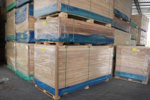 แผงไม้ปริศนาตรงหมายถึงกระดานสีเหลืองซีดาร์/ไซเปรสกระดานพื้นไม้แข็ง - Product Image 5