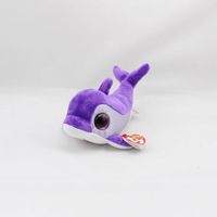 Uyeah Peluche personnalisée mignonne et miniature d'animaux marins, mascotte en peluche sur mesure, design personnalisé, baleine, requin, dauphin, poisson en peluche
