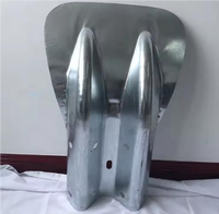Barrière anti-choc en acier pour garde-corps de route avec indice de protection élevé et résistance aux impacts élevée, non réfléchissante, galvanisée à chaud