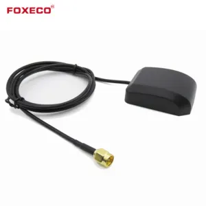 FOXECO 방수 차량 자동차 활성 안테나 4G LTE 안테나 마그네틱 마운트 GNSS SMA GSM GPS 안테나