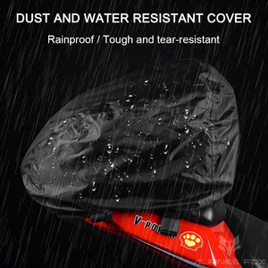 Sac de selle pour moto, sac de siège arrière imperméable pour motocross, sac à bandoulière pour moto, sac à dos de moto avec housse de pluie - Product Image 3
