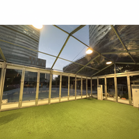 Tente de réception de luxe professionnelle sur mesure pour événements extérieurs, structure de chapiteau pour 100 à 500 personnes, portable et résistante au vent