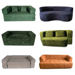 Sofá Cama Comprimido a Medida, Envasado al Vacío, Diseño sin Marco, Espuma Viscoelástica, <span class=keywords><strong>Tapicería</strong></span> Personalizada para Compras al por Mayor - Product Image 3