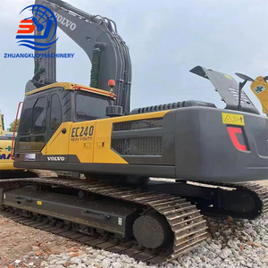 Excavadora de cadenas Volvo Ec240 de 24 toneladas, equipo de construcción usado. - Product Image 1